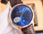 MKS Factory Vacheron Constantin Patrimony 40*9mm 9015 Movement Rose Gold Case Blue Face Watch